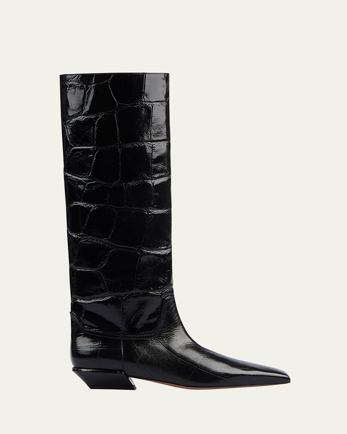 Paris Texas Bettina Croco Tall Boots