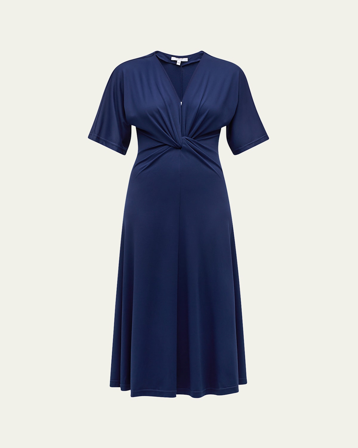 Topshop twist front midi dress outlet