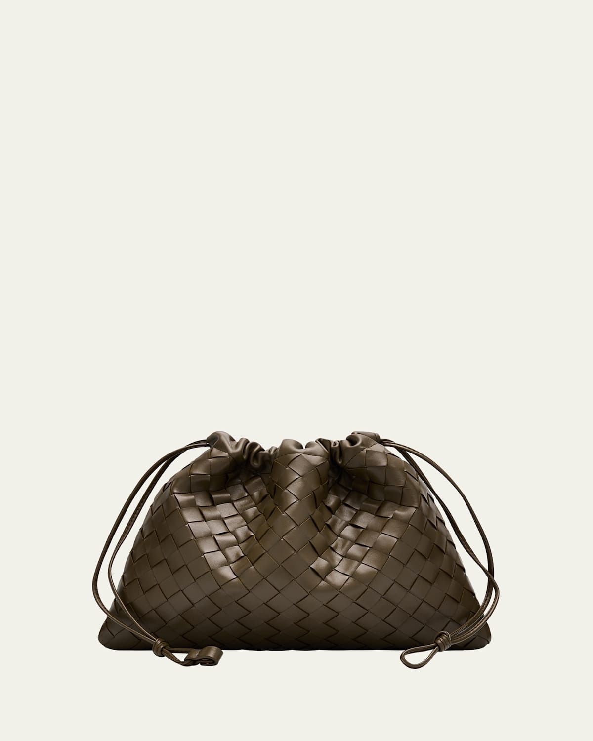 Bottega Veneta Medium Leather Pouch Bag