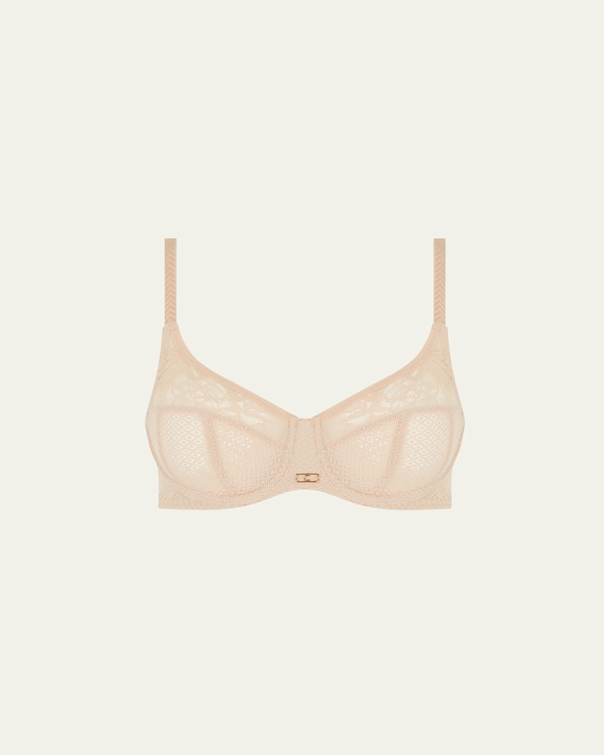 Underwire Three-Part Lace Bra