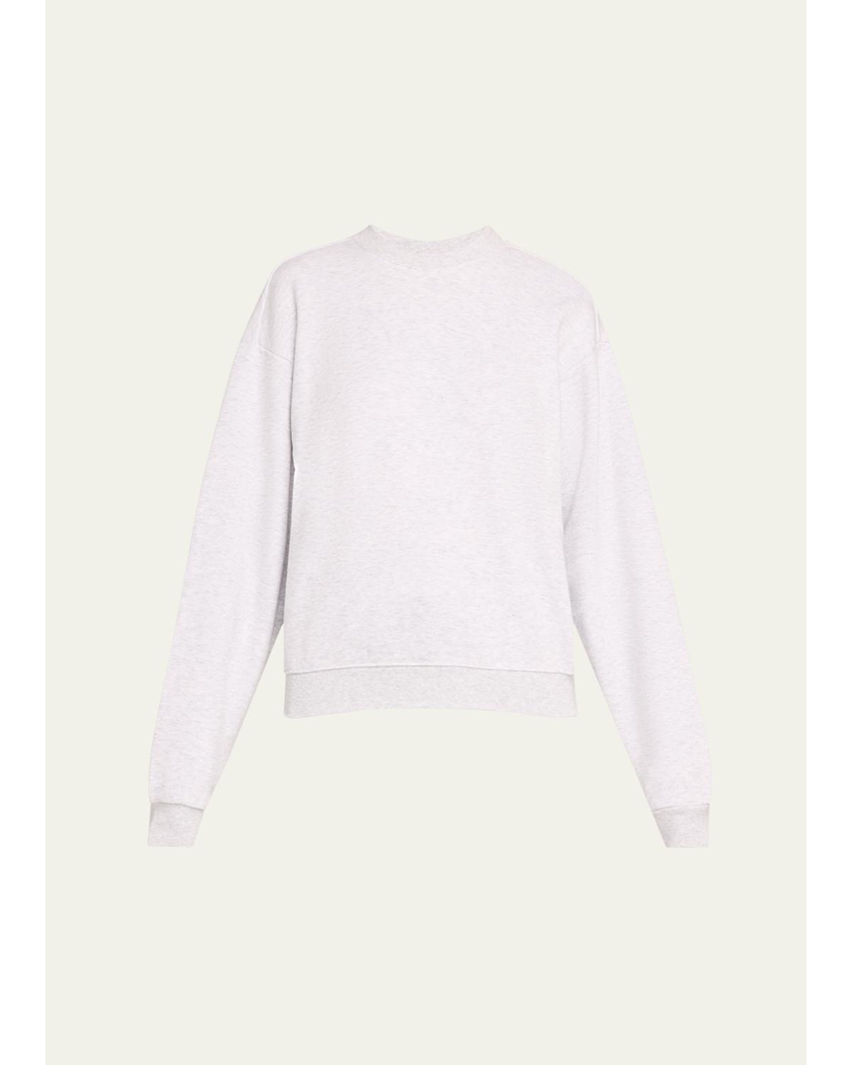 Cotton Fleece Crewneck Pullover