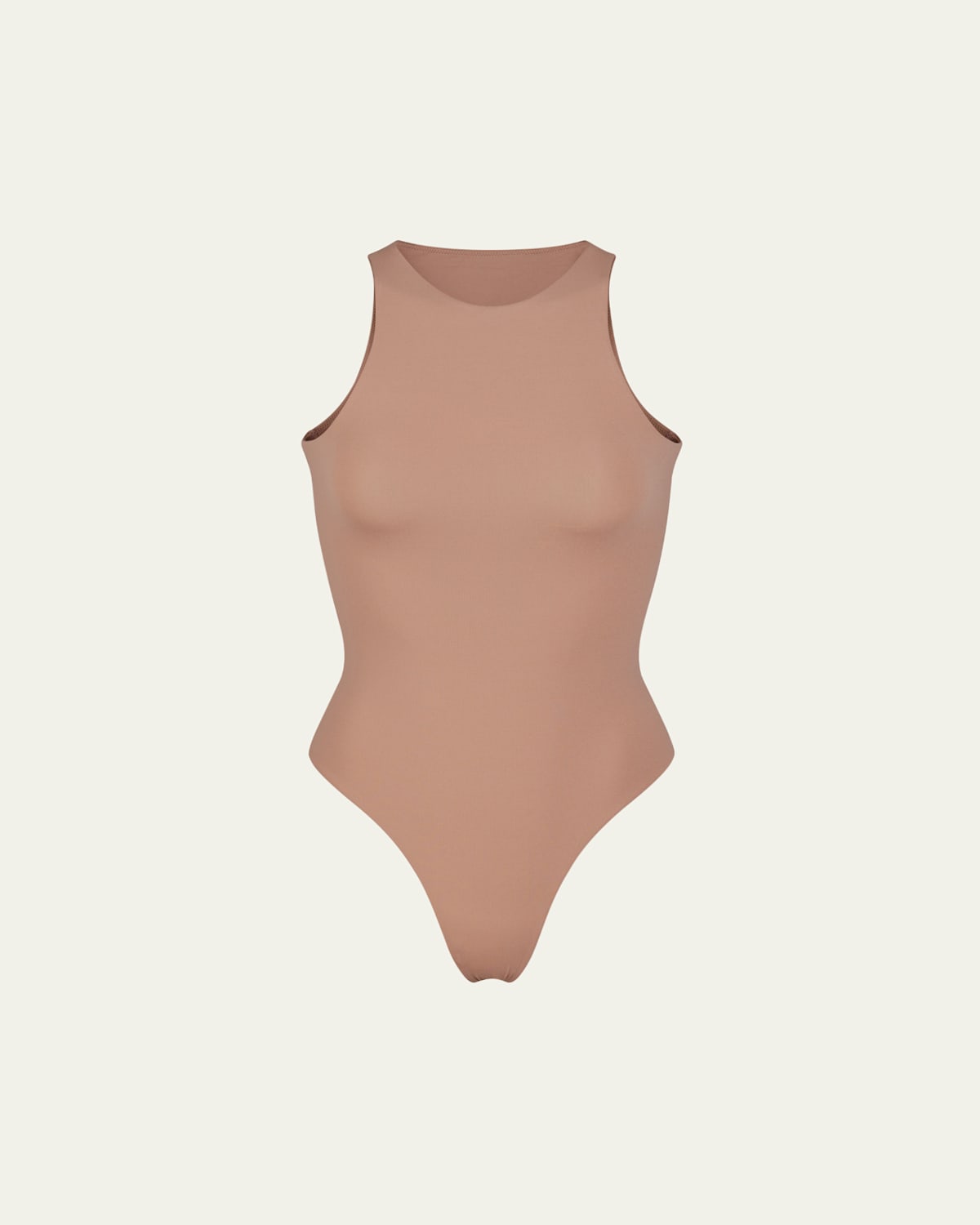 Fits Everybody High-Neck Thong Bodysuit