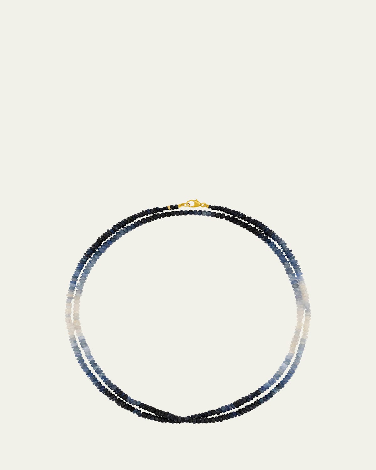 JIA JIA Ombre Blue Sapphire Double-Strand Necklace | Thumbnail 4