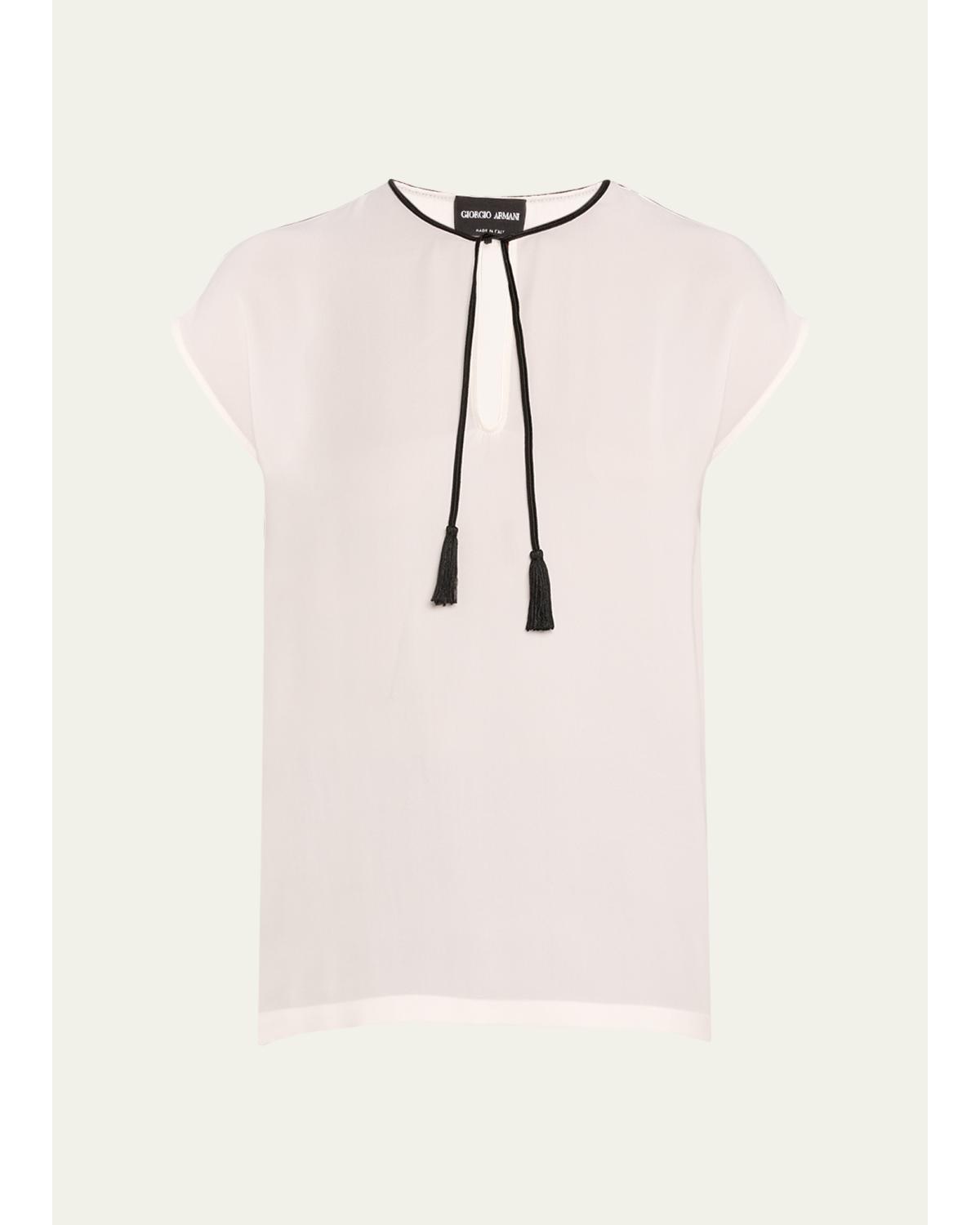 Georgette Short Blouse