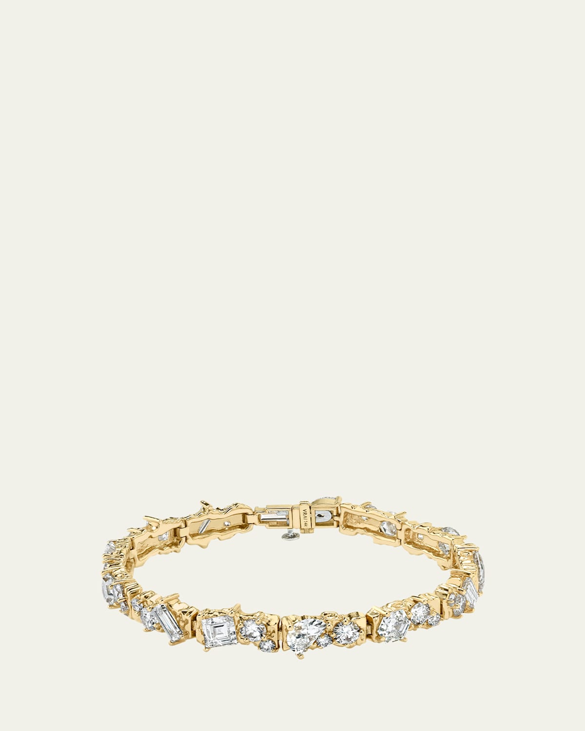 14K Gold Unity Lab Grown Diamond Bracelet, 12.30tcw
