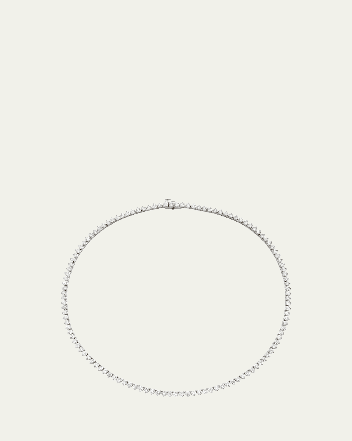 Lab Grown Diamond Tennis Necklace, Medium