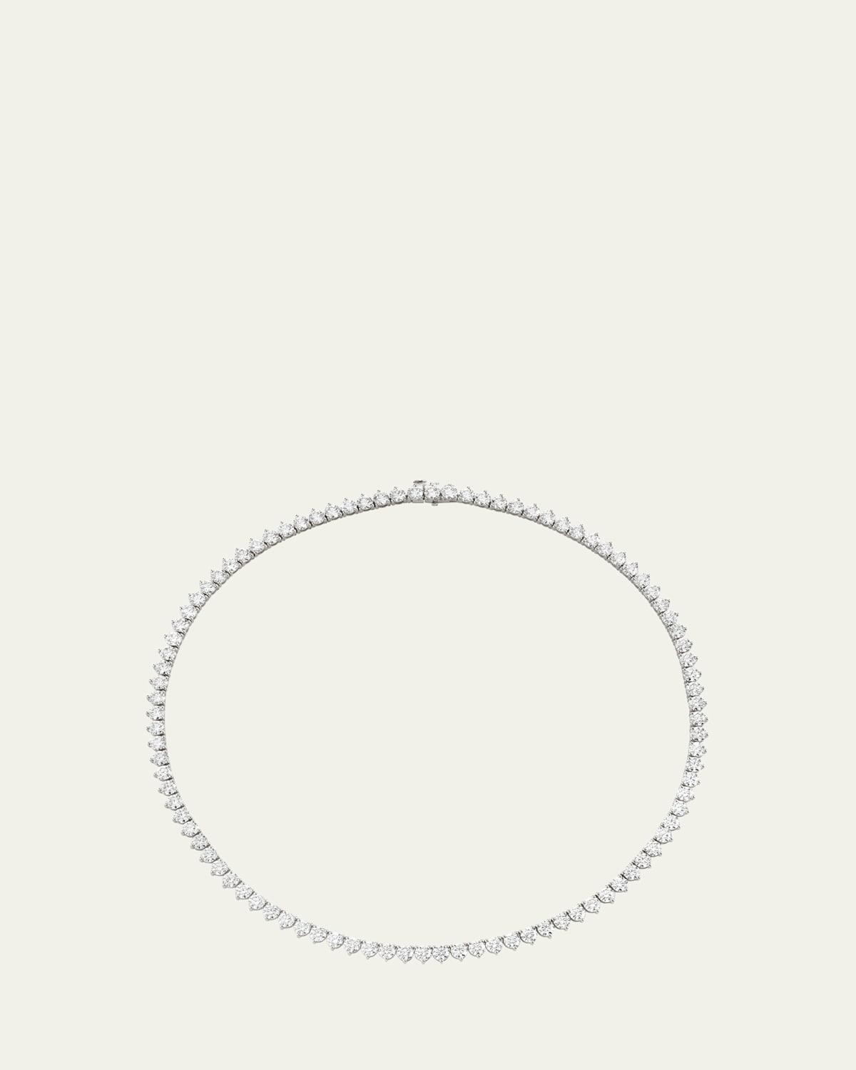 Lab Grown Diamond Tennis Necklace, Large
