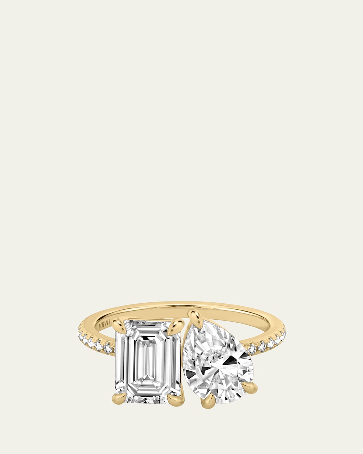 14K Gold Toi Moi Lab Grown Diamond Ring, 3.00tcw
