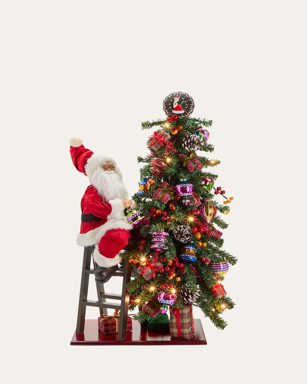 Santa on Ladder, 32"