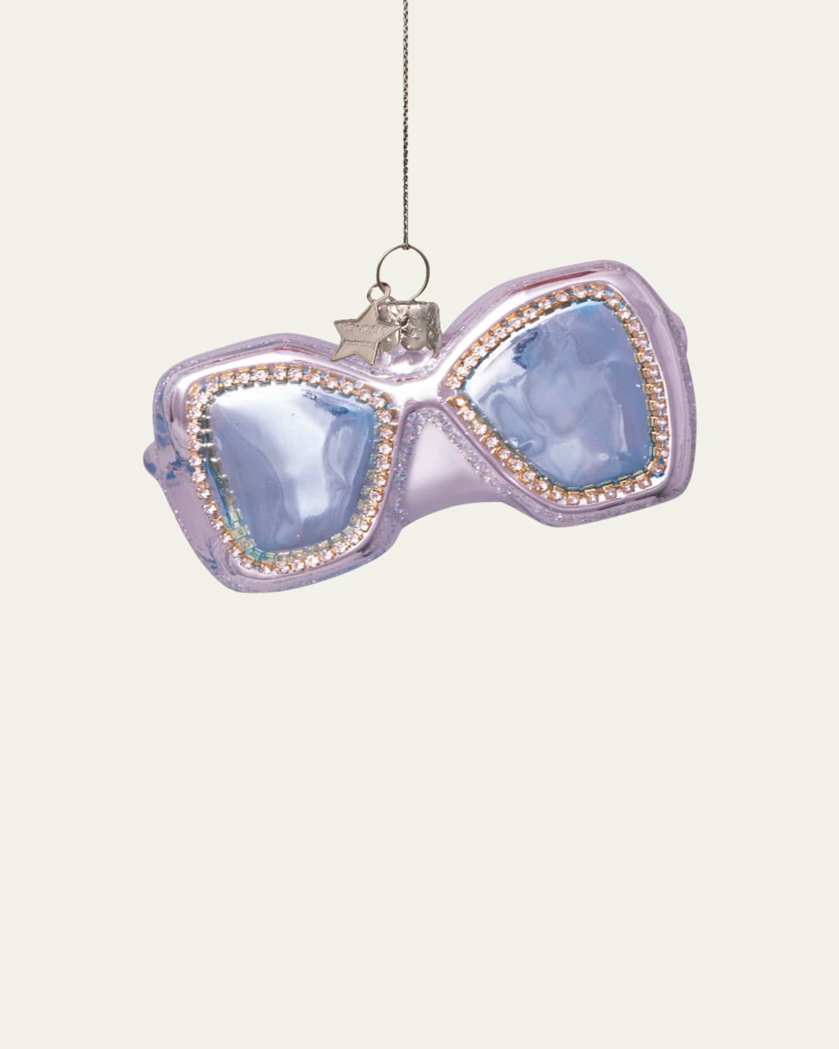 Diamond Glasses Christmas Ornament
