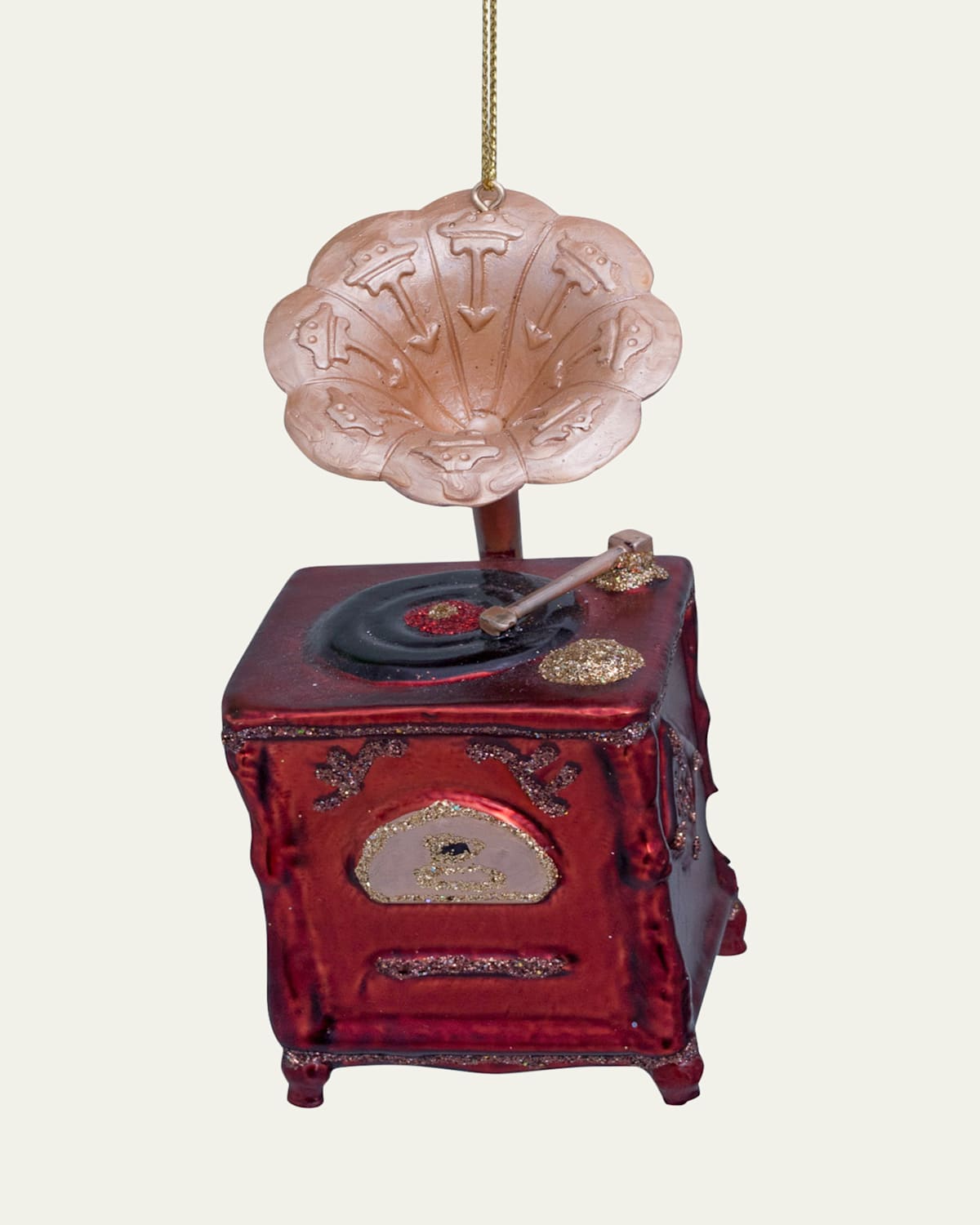 Gramophone Christmas Ornament