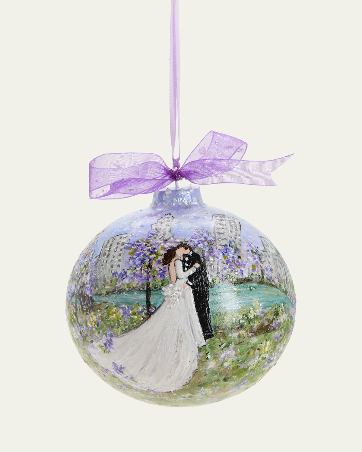 Spring Wedding Christmas Ornament