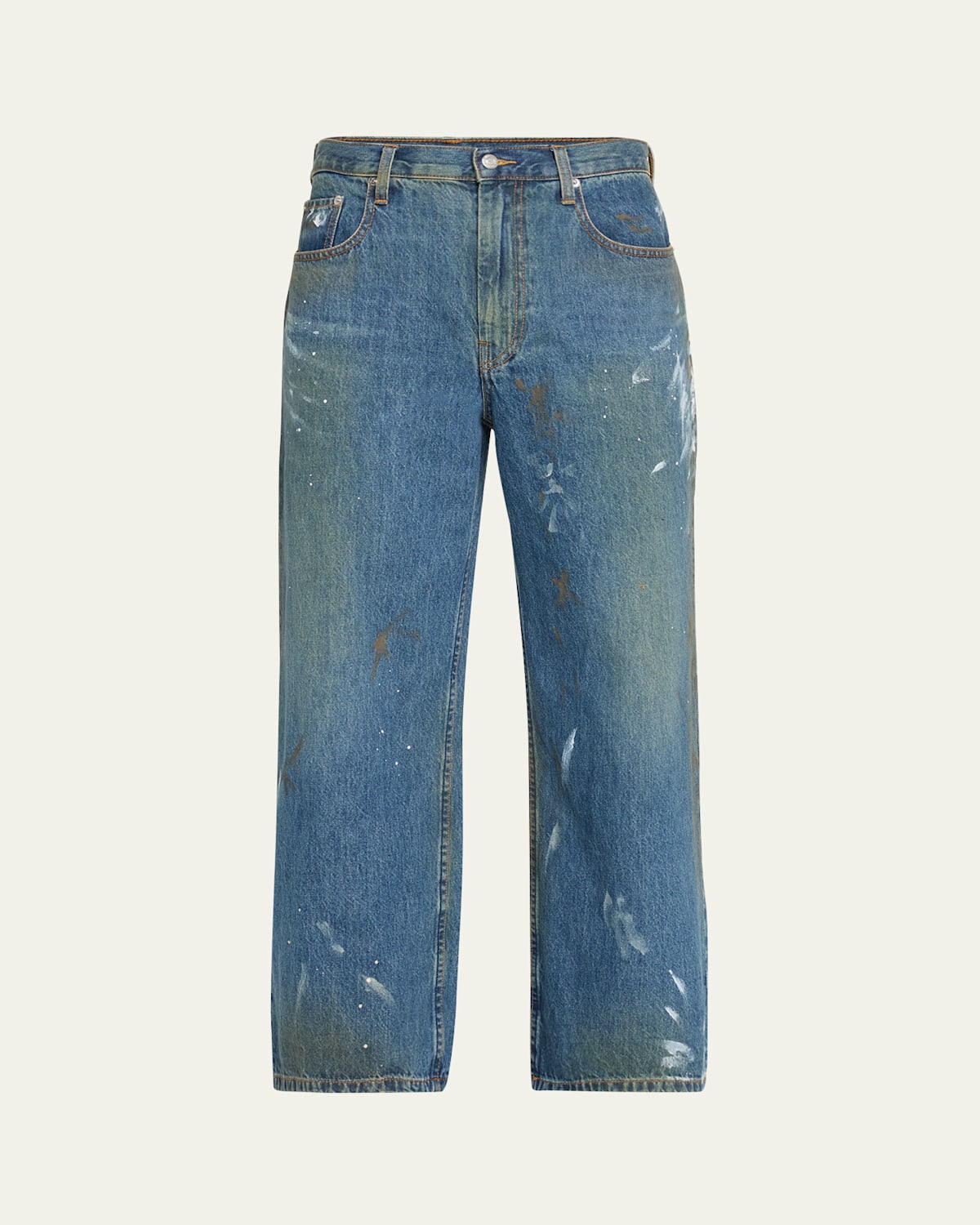 Helmut lang splatter jeans sale