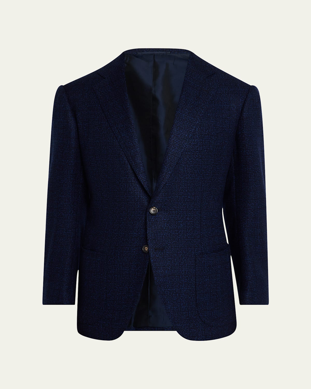Men's Cashmere Sharkskin Sport Coat