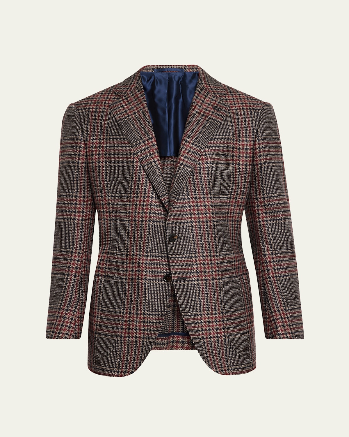 Men's Melange Cashmere Twill Sport Coat