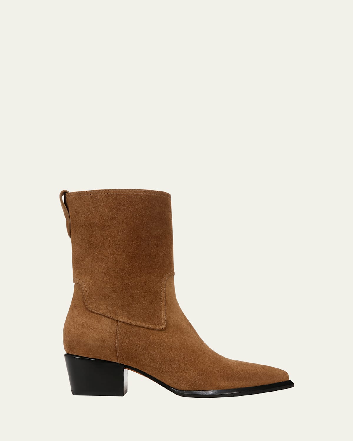 Vince Arlington Western Suede Ankle Boots Smart Closet
