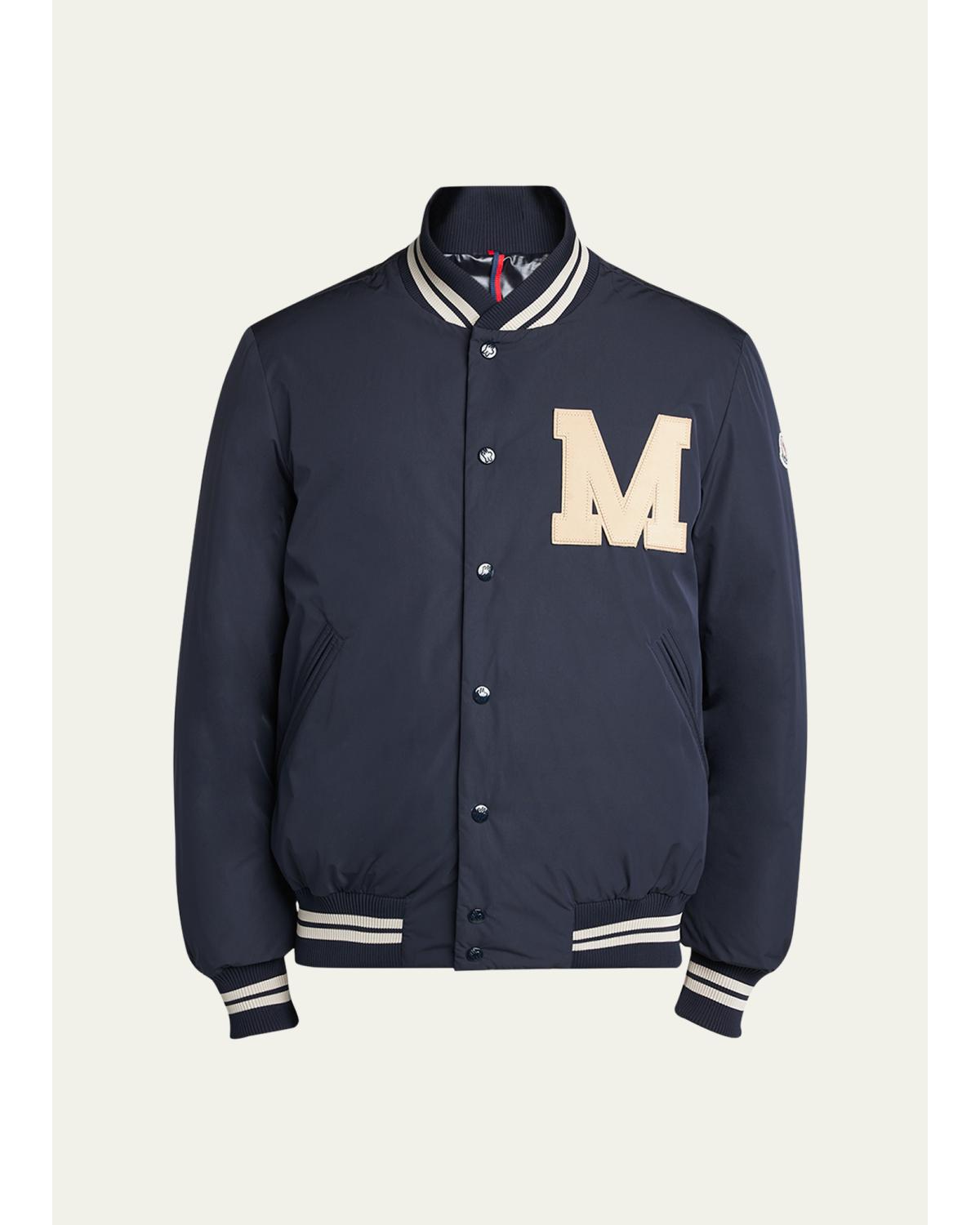 Men's Lateltin Padded Varsity Bomber Jacket