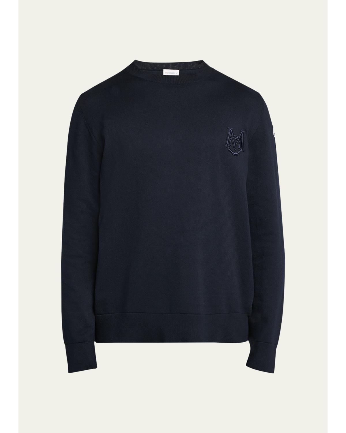 Men'S Logo Crewneck Sweater