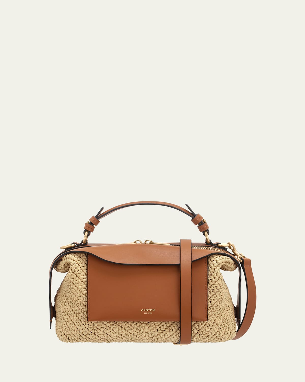 Mica Crochet Zip Crossbody Bag