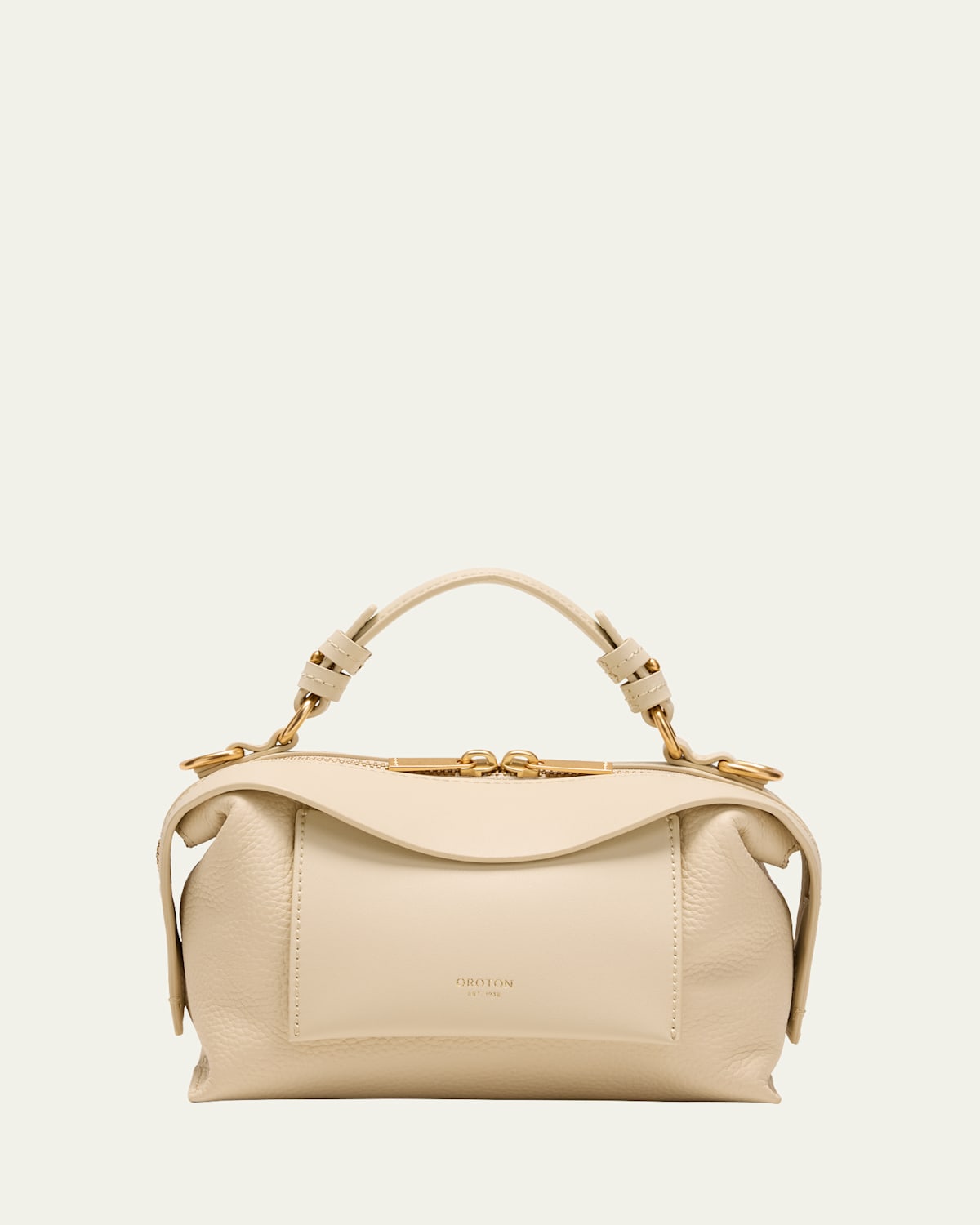 Mica Mini Zip Leather Crossbody Bag