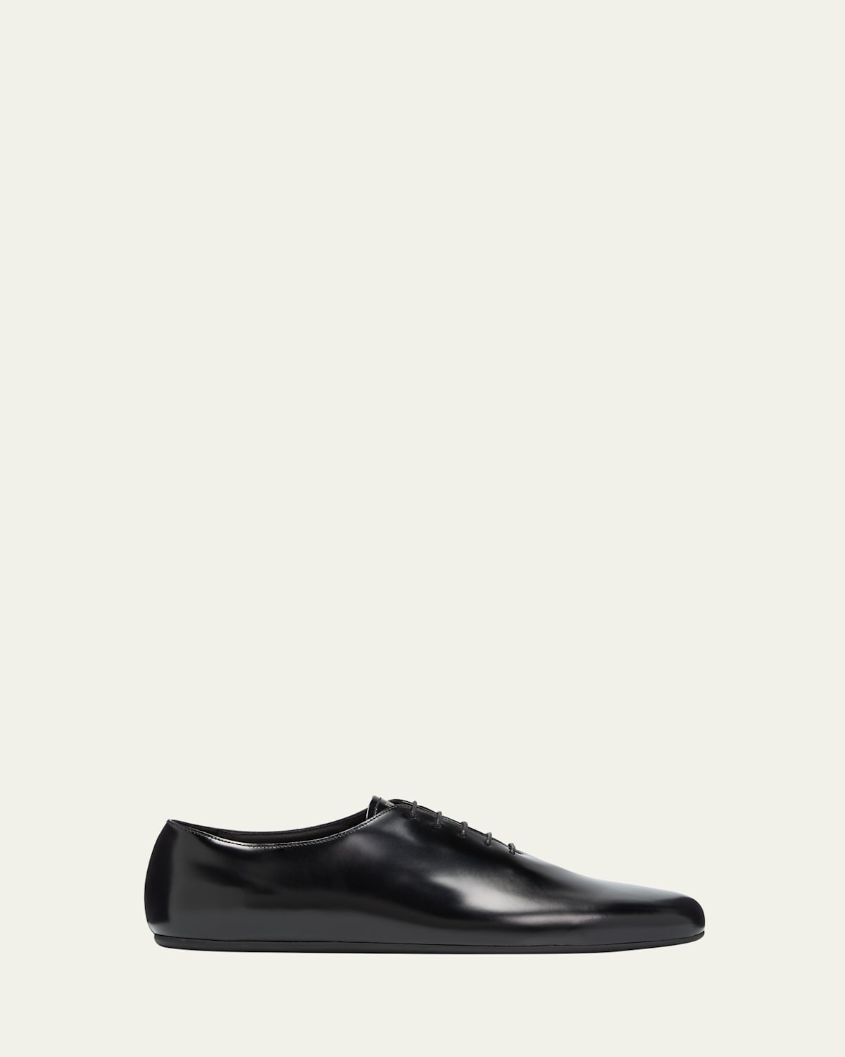 Men's Analog Brushed Leather Oxfords
