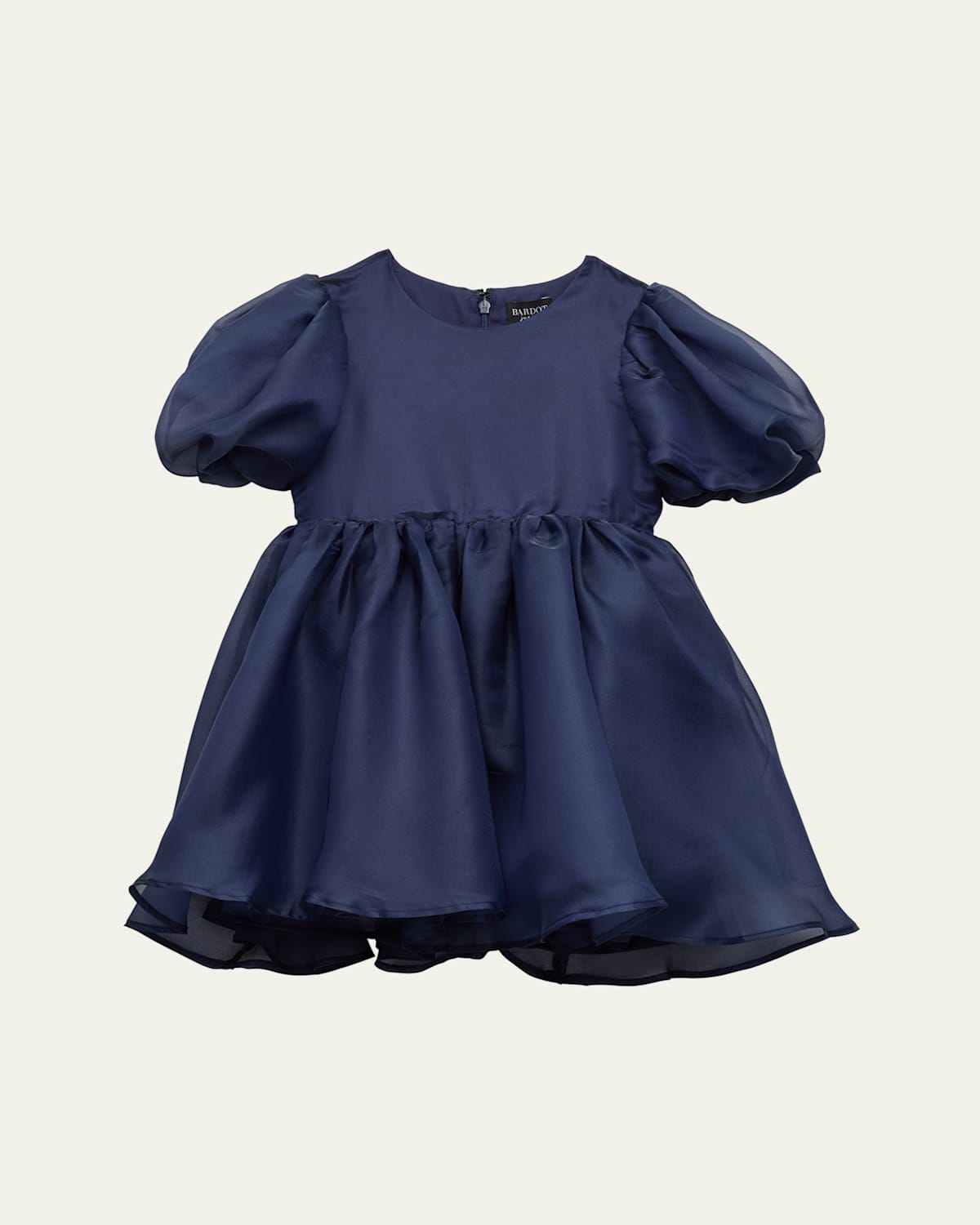 Girl's Juliet Organza Mini Dress, Size 2-14