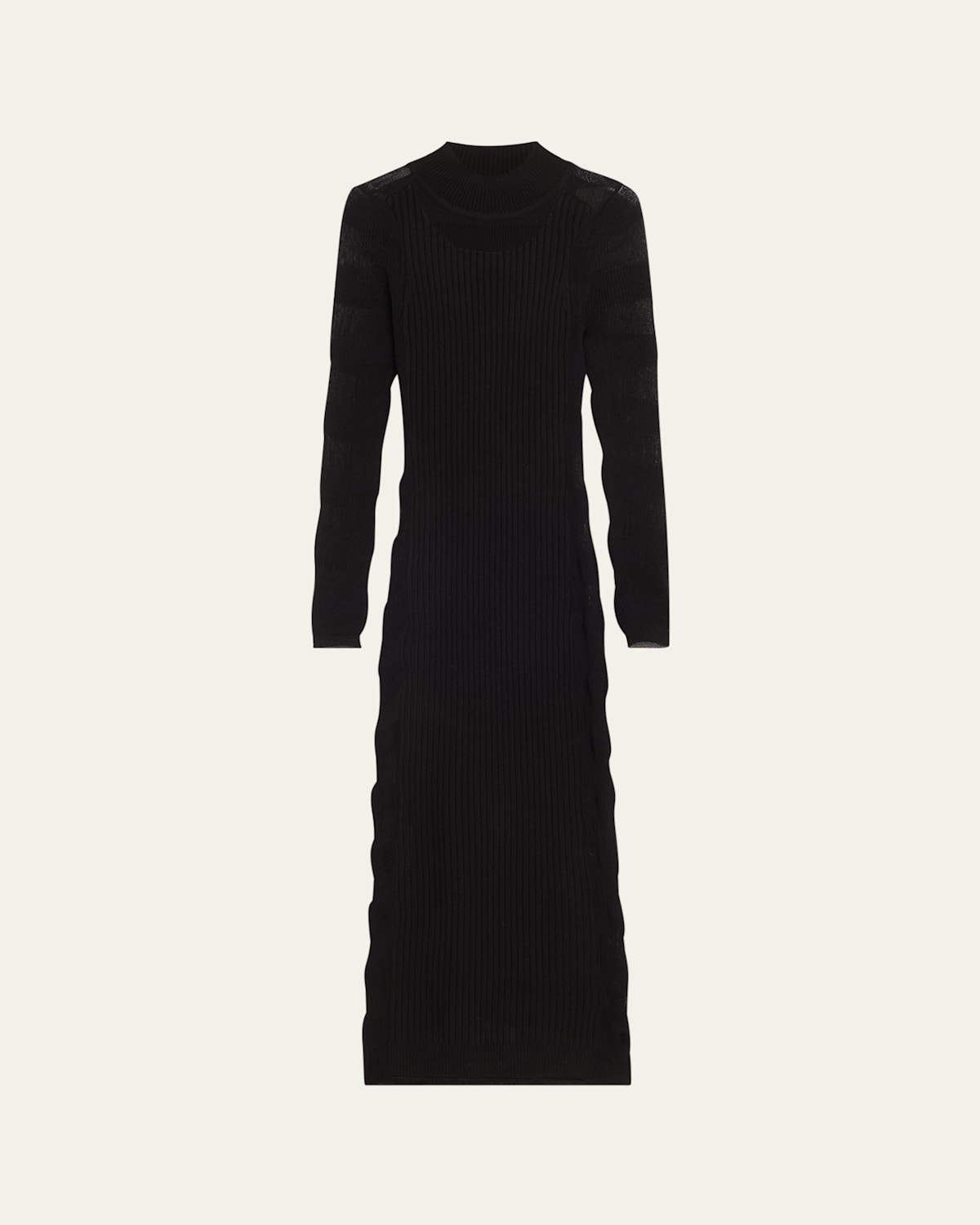 Giovanna Mock-Neck Maxi Dress