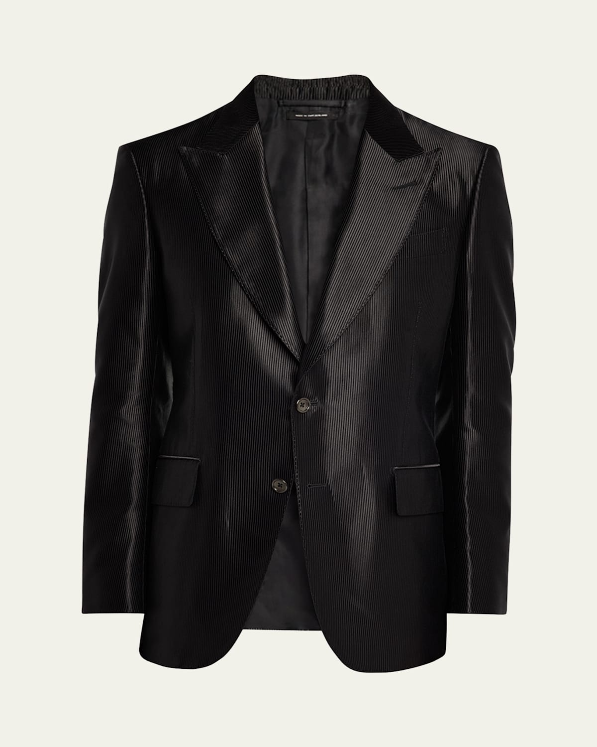 Tom Ford Men's Glamorous Cord Dyllan Jacket In Black