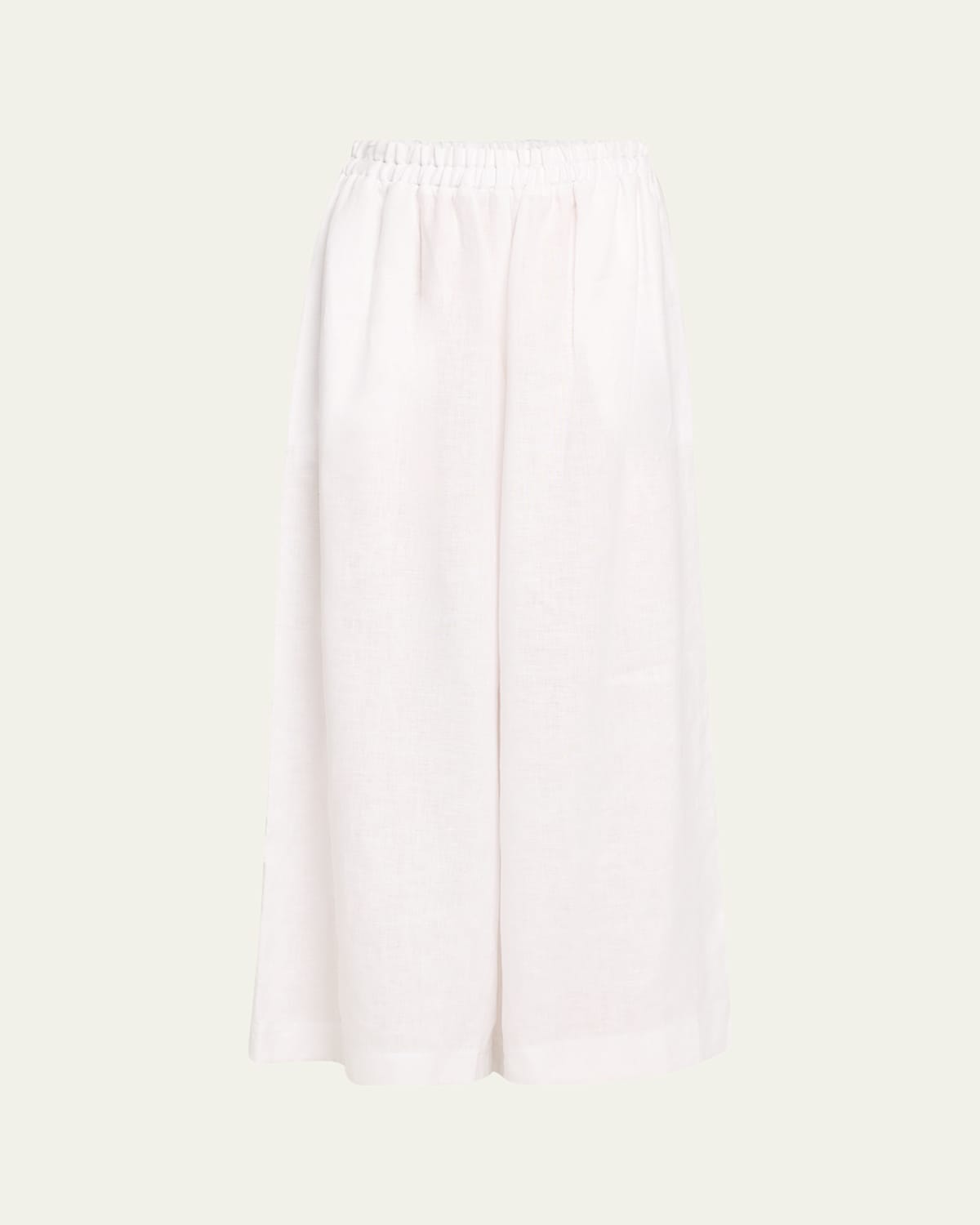 Ultra Wide-Leg Linen Trousers