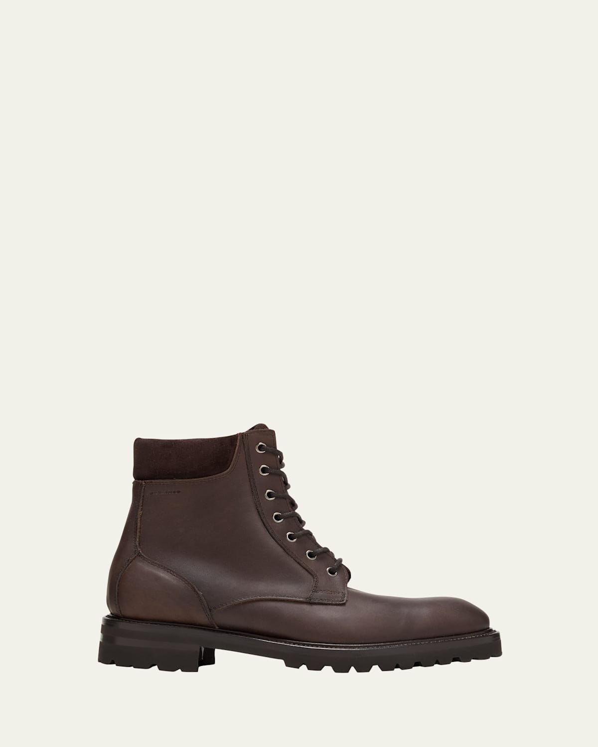 Men's Piemonte Oiled Leather Lace-Up Boots