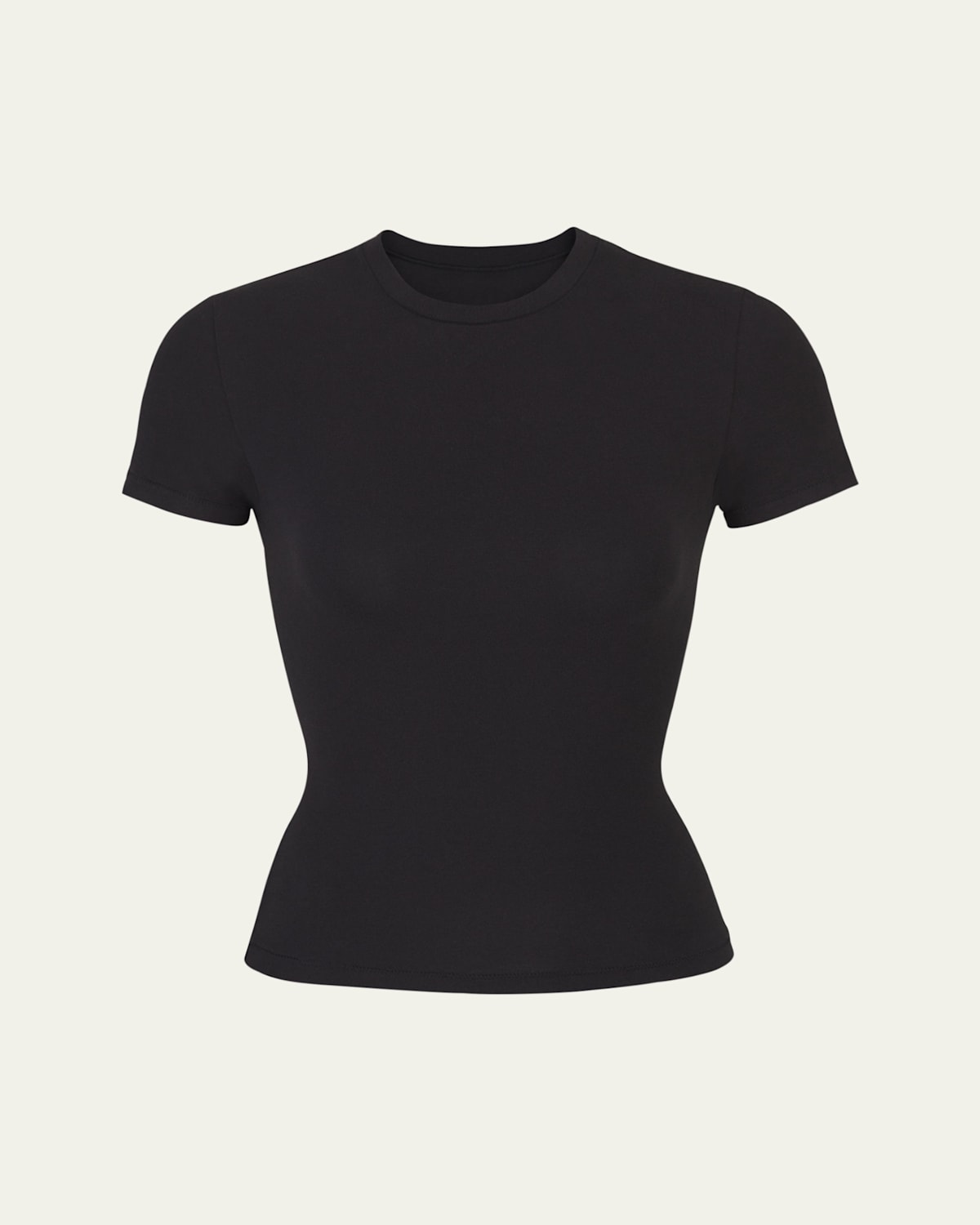 Cotton Jersey Crewneck T-Shirt