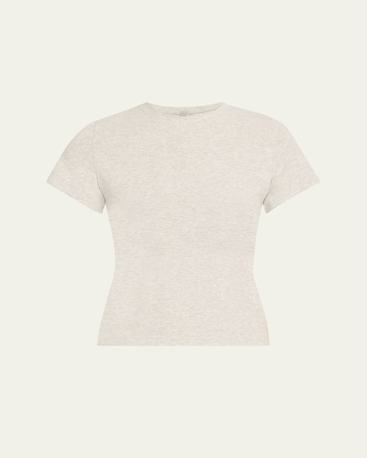 Cotton Jersey Crewneck T-Shirt