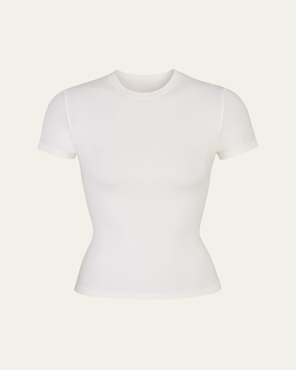 Cotton Jersey Crewneck T-Shirt