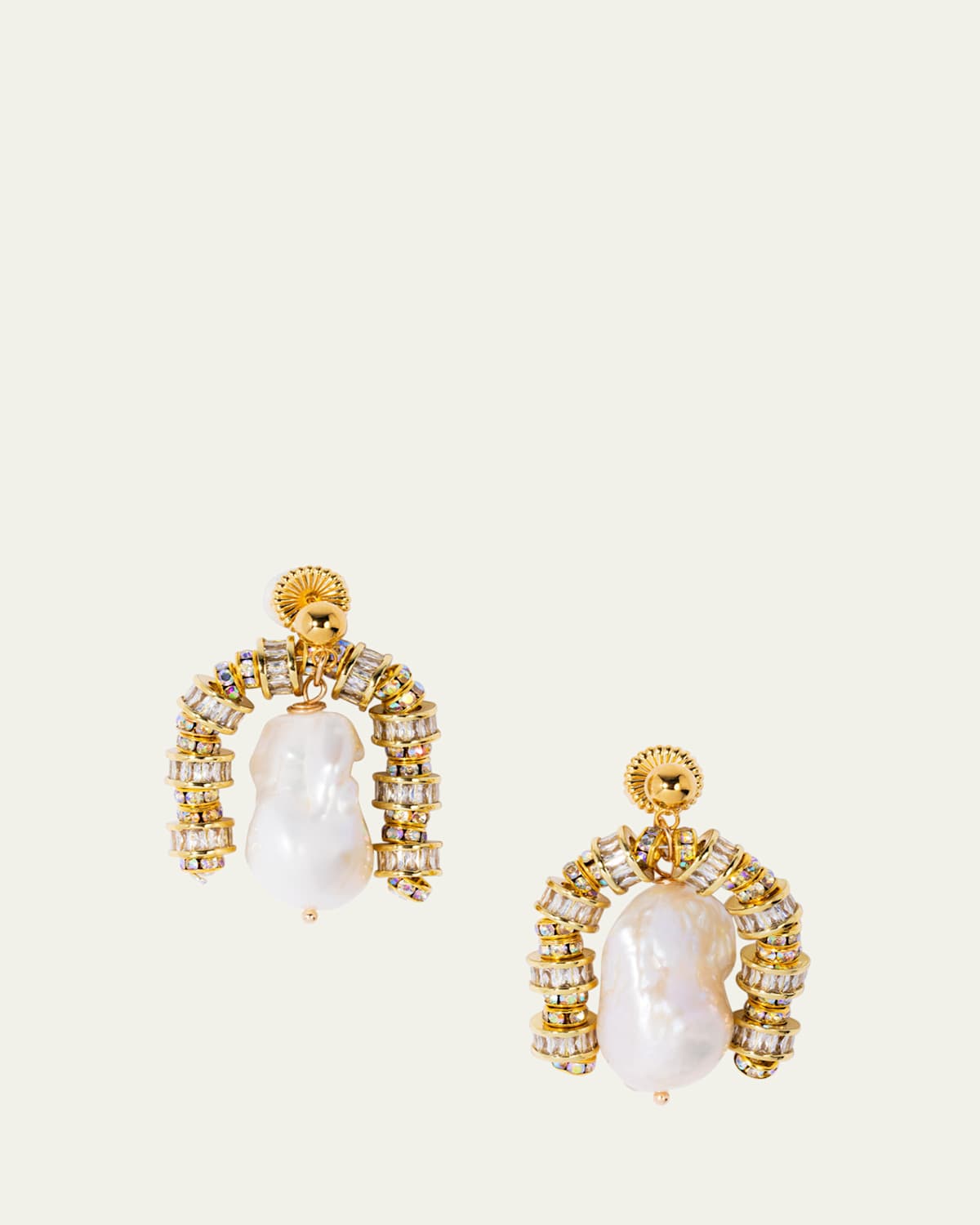 PEARL OCTOPUSS.Y Paris Baroque Pearl Earrings