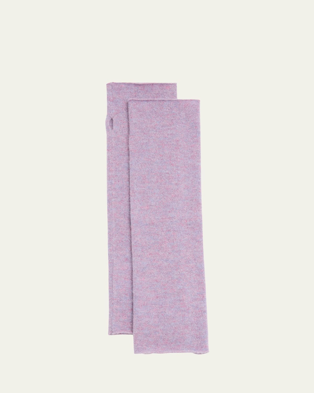 Lisa Yang Aspen Cashmere Arm Warmers In Irs Melange Navy Ia