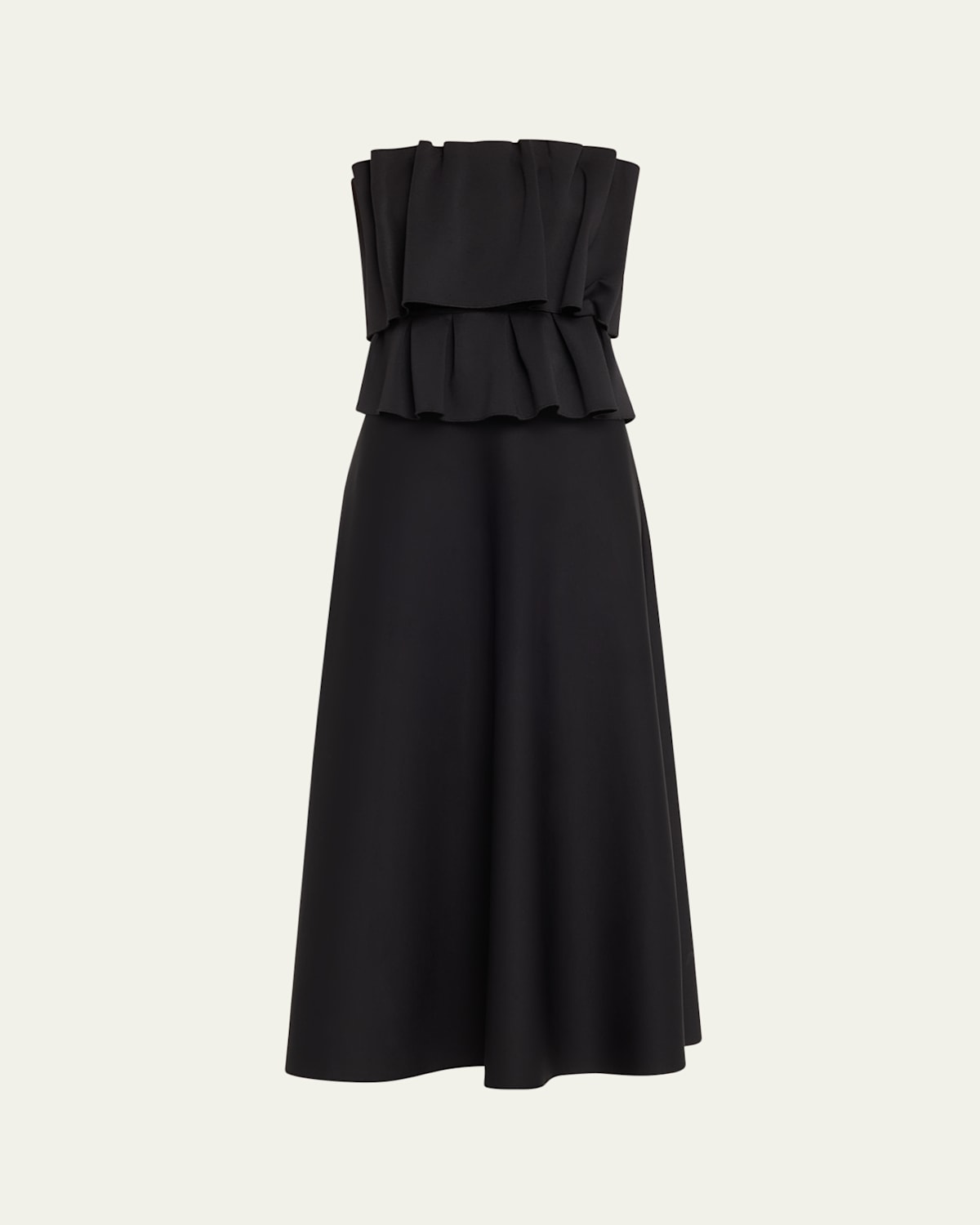 Sculpted Tube Midi Dress