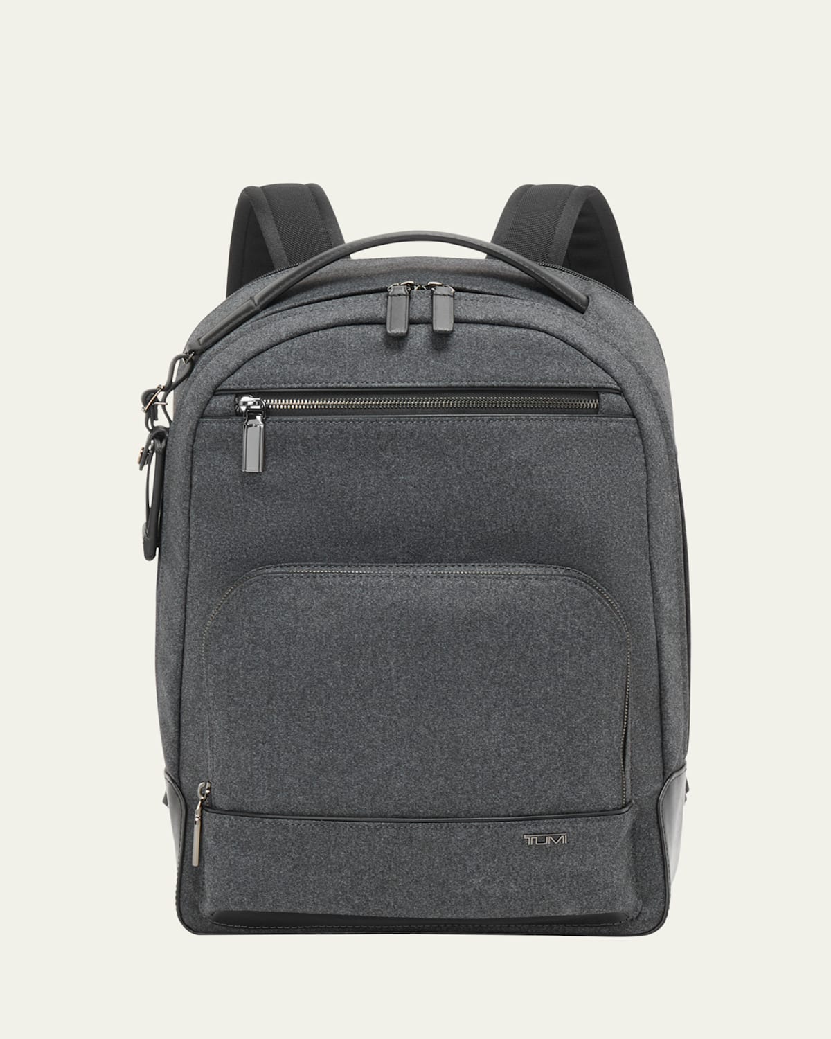 Warren Heathered Zip Backpack