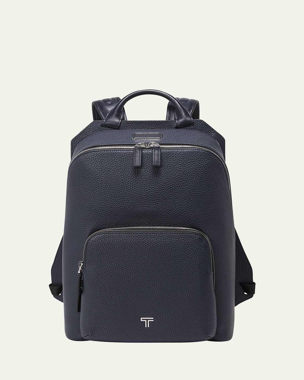 Tumi Davide Calf Leather Backpack In Blue