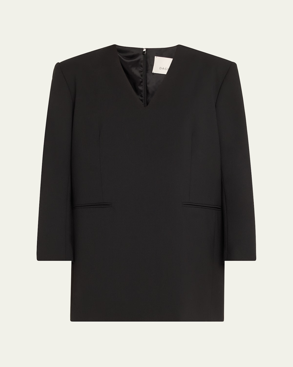 Wool-Blend Blazer Dress