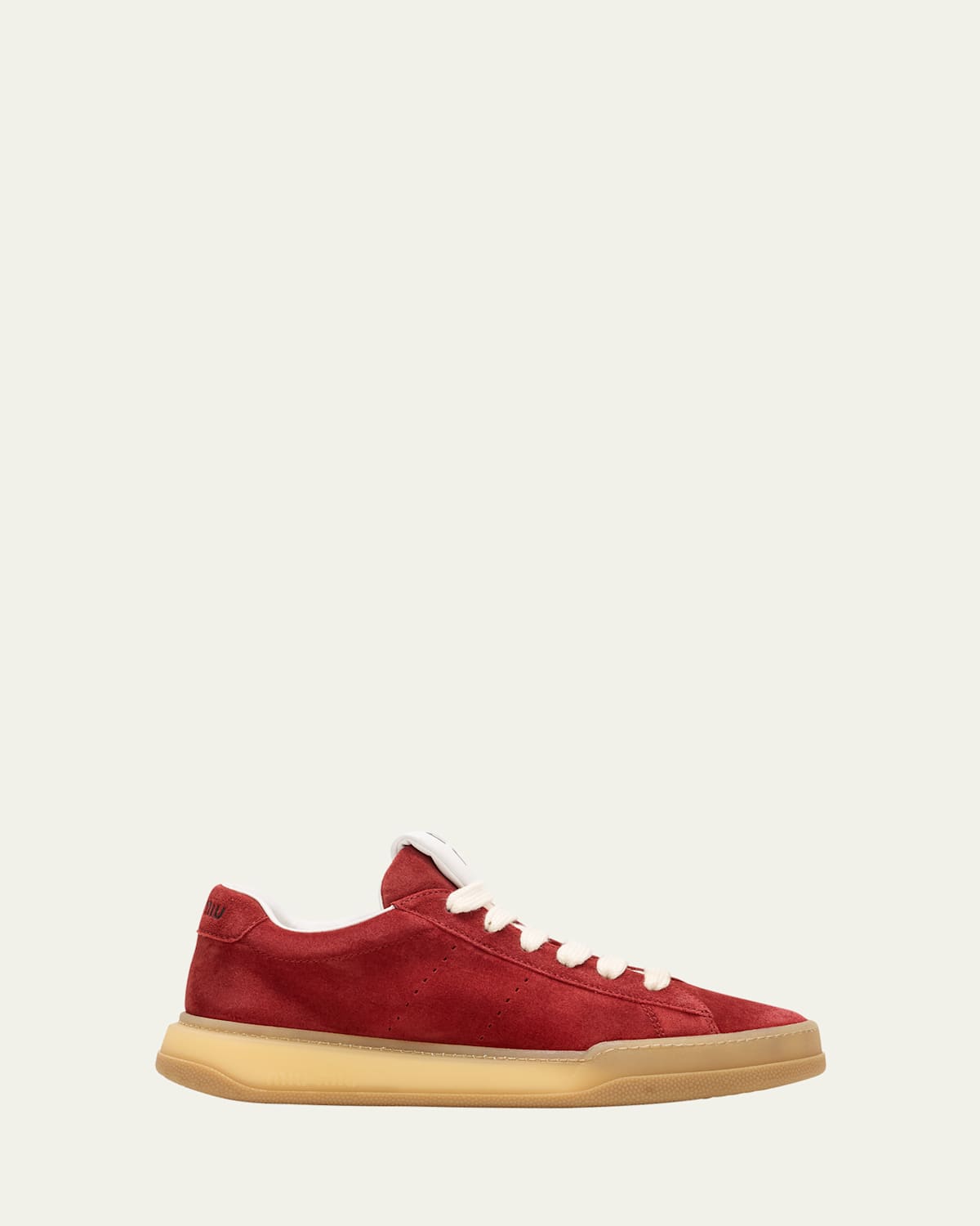 Suede Low-Top Court Sneakers