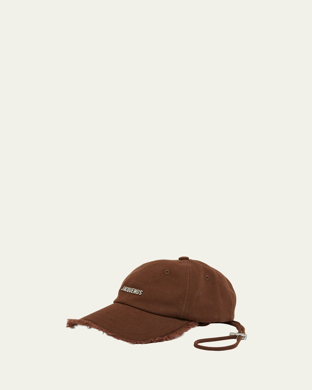 Jacquemus Men's La Casquette Artichaut Baseball Cap In Brown