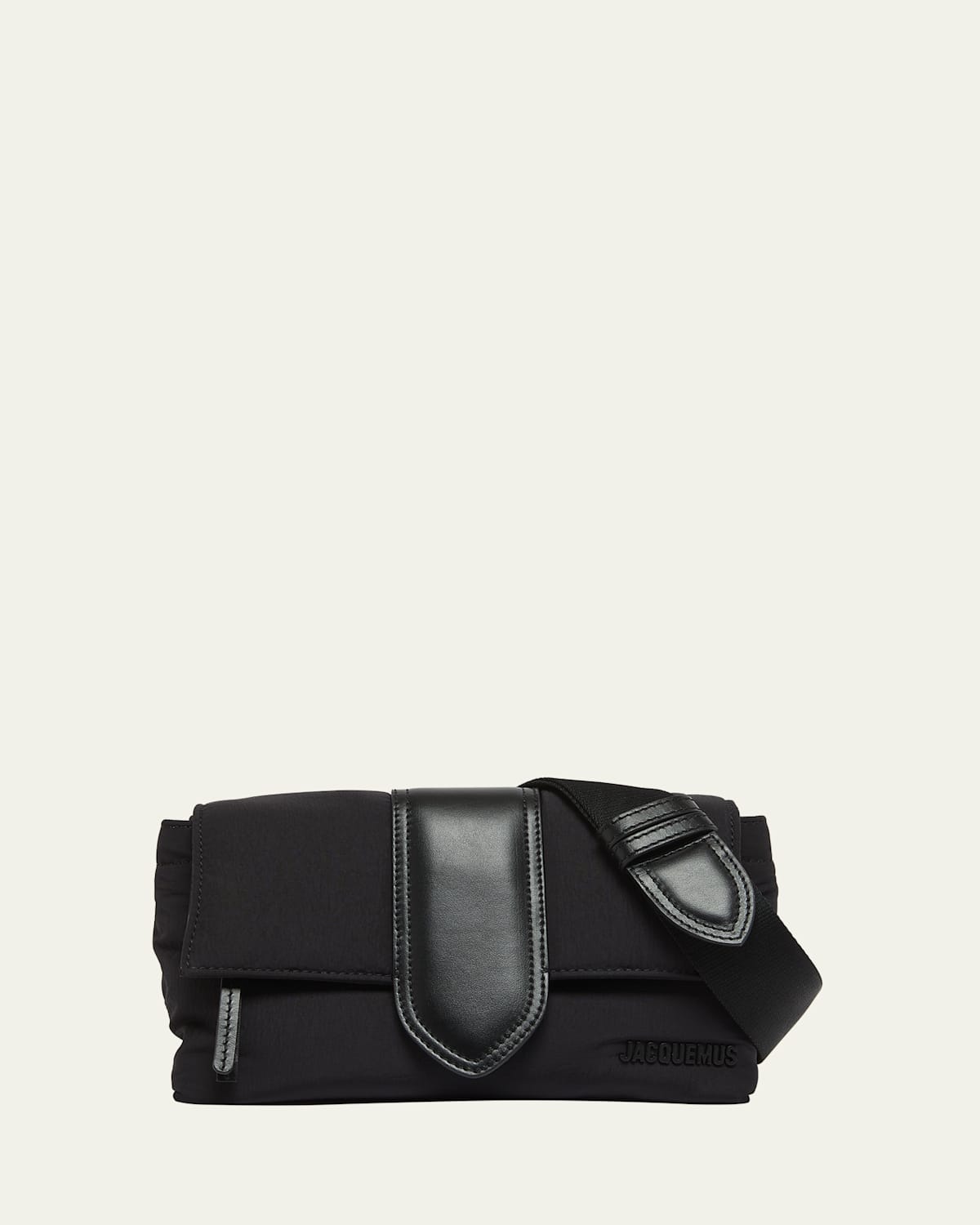 Jacquemus Men's La Banane Bambino Belt Bag In Black