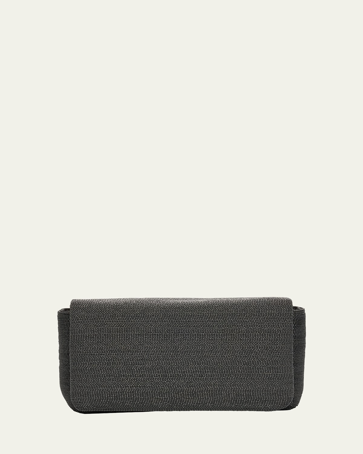BRUNELLO CUCINELLI ALLOVER MONILI CONVERTIBLE CLUTCH BAG 