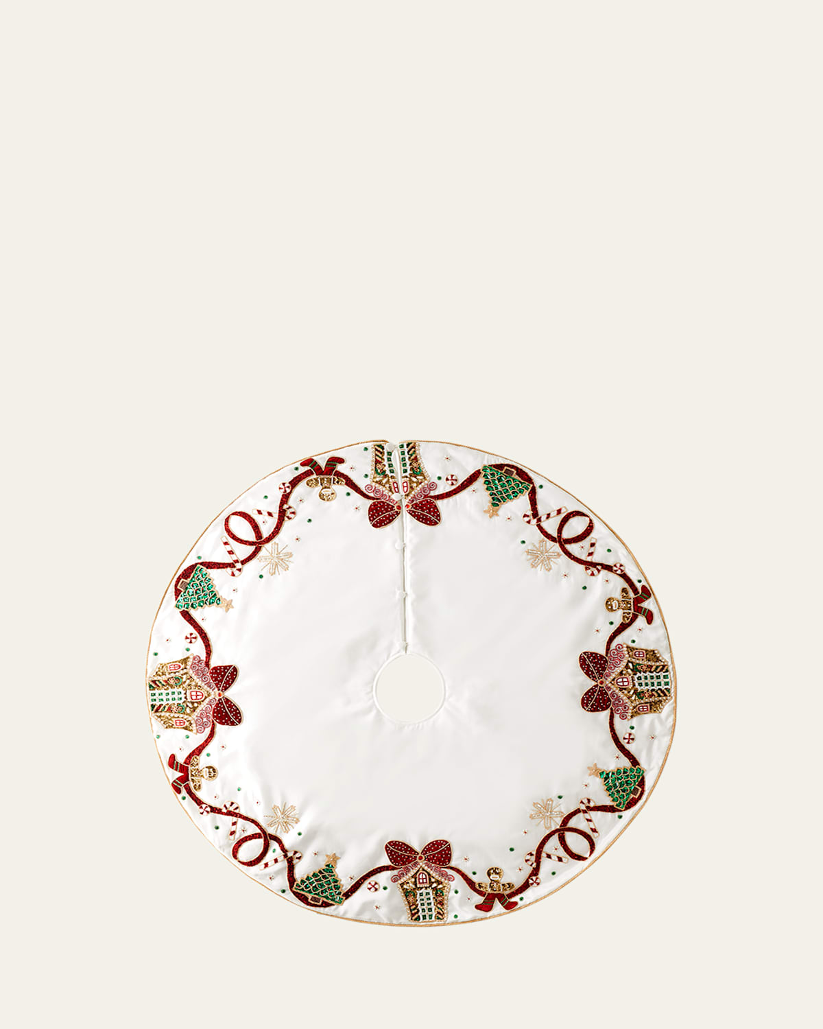 64" Sweet Treats Beaded Tree Skirt