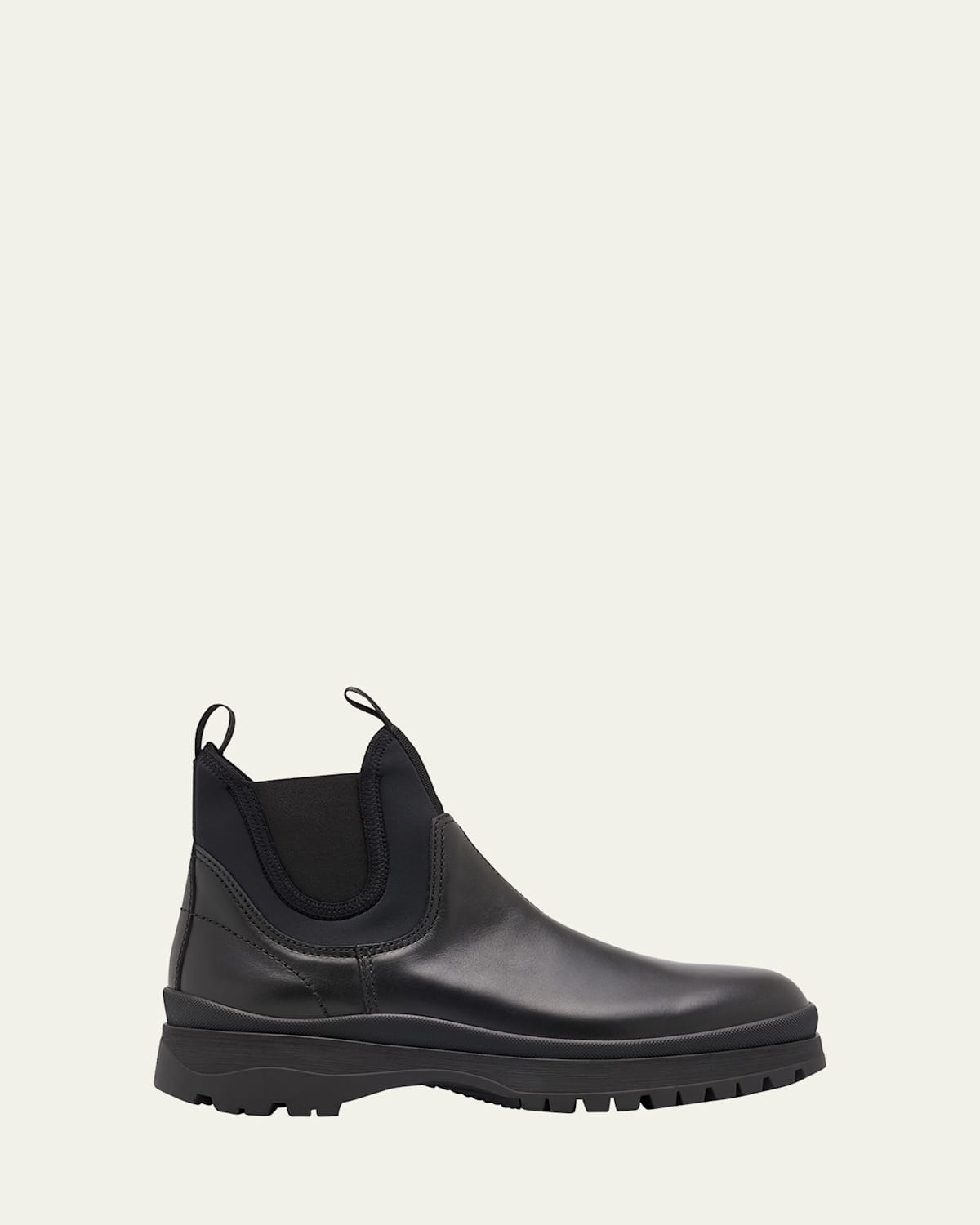 Men's Brixxen Leather and Neoprene Chelsea Boots