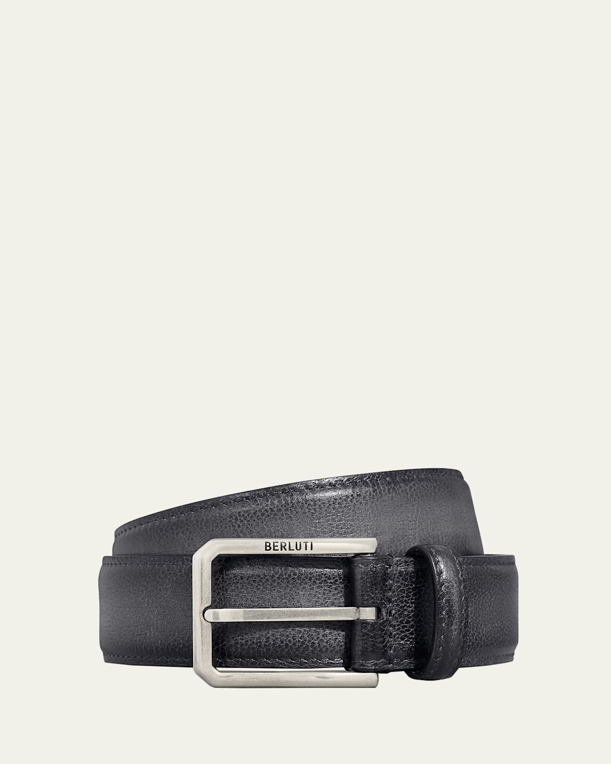 Berluti Men's C0062 Versatile Leather Belt