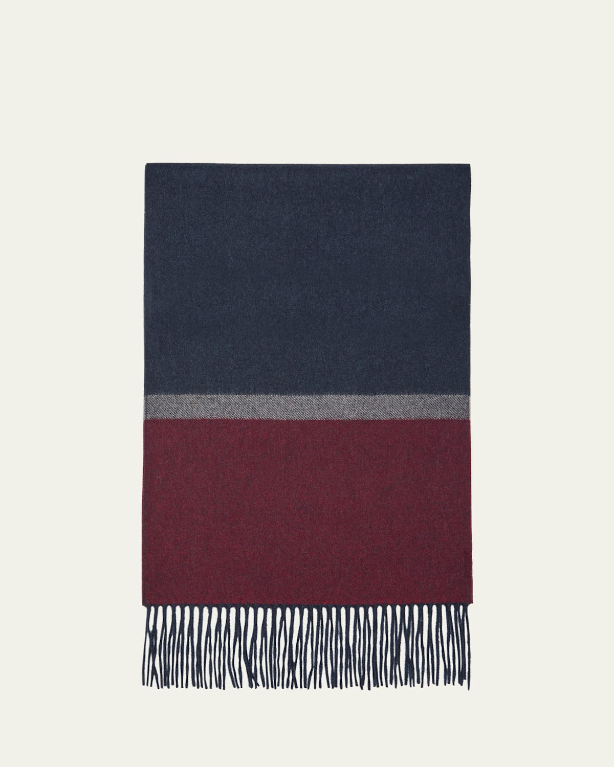 Men's Cashmere Color Block Scarf