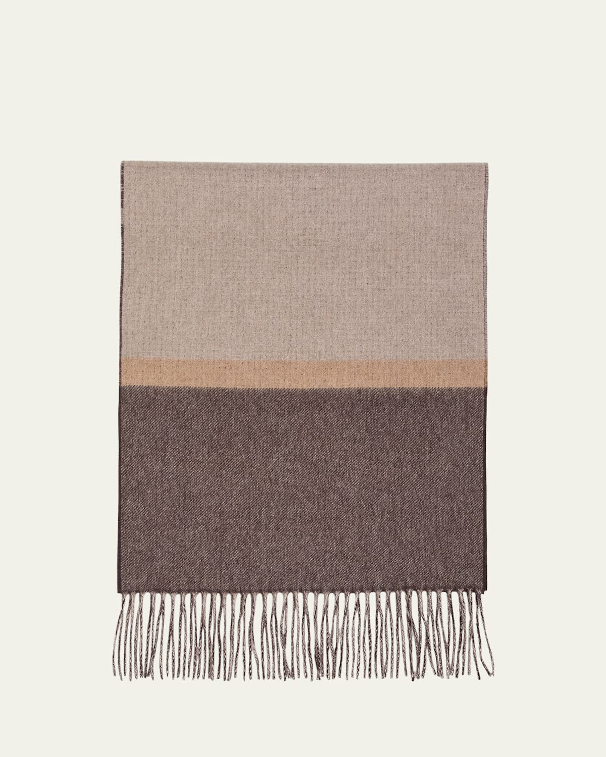 Men's Cashmere Color Block Scarf