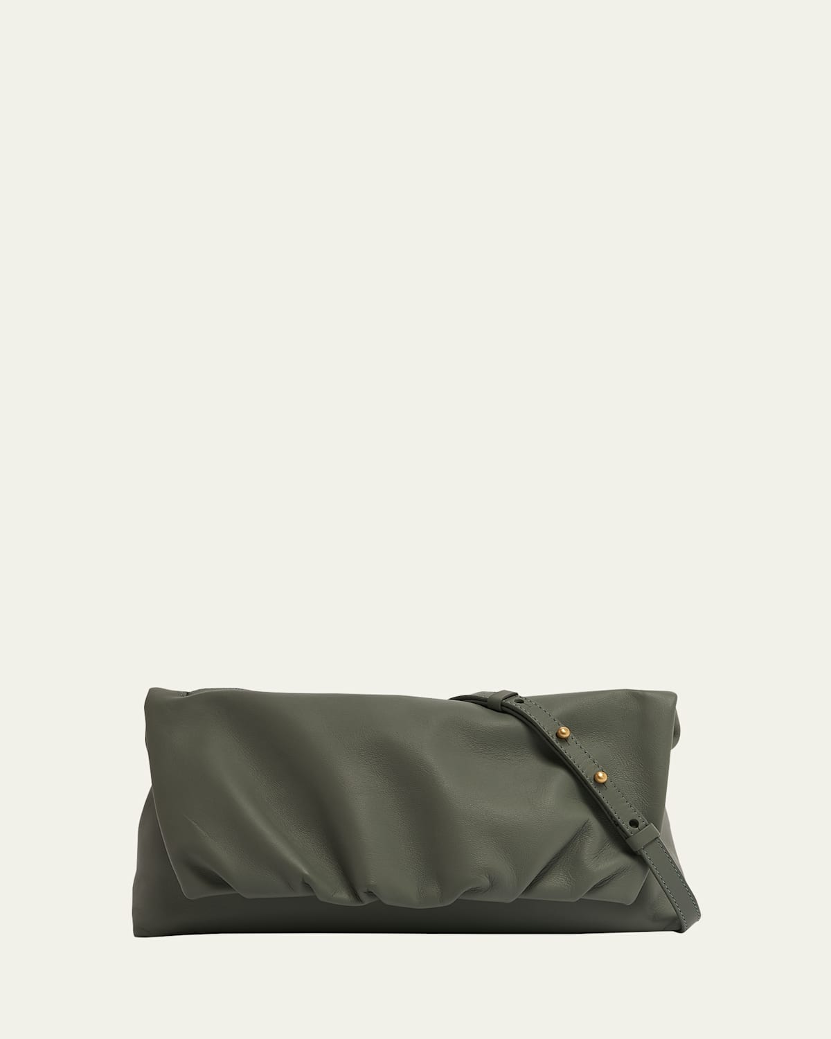 Large Pillow Leather Shoulder Bag