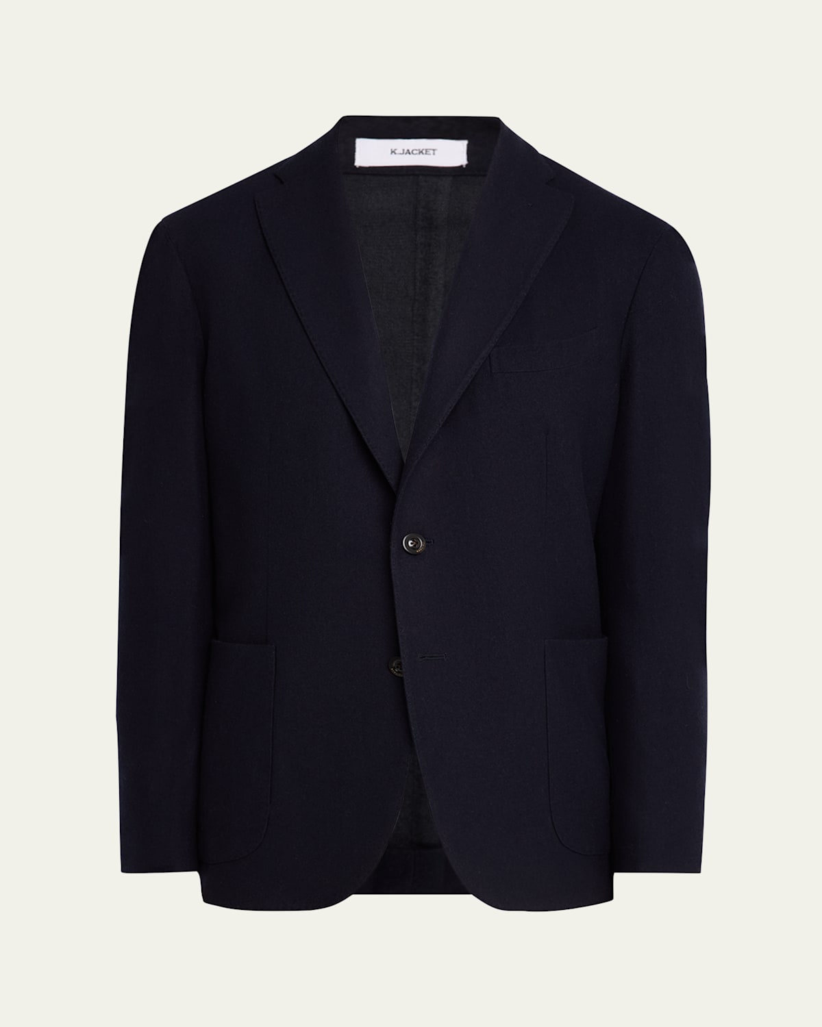 Boglioli Wool & Cotton Sport Coat In Navy